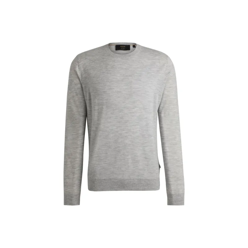 HUGO BOSS Cashmere Sweater Men's Gray-0