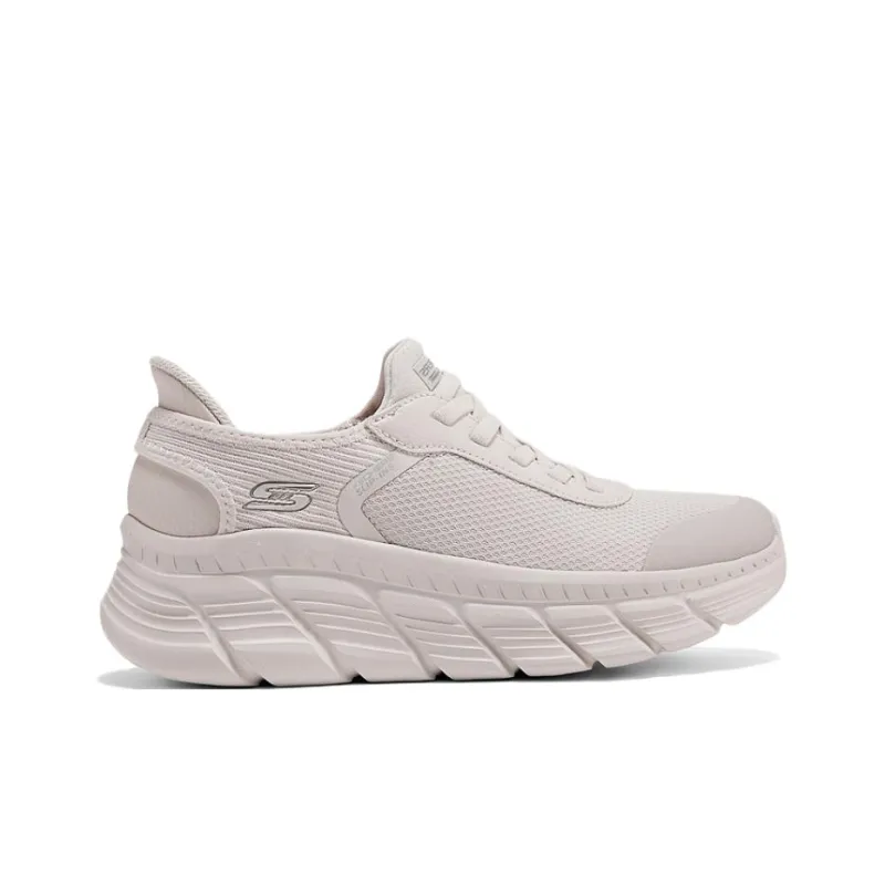 Skechers Slip ins Anti Slip Wear Resistant Low Top Casual Shoes Women's White-1