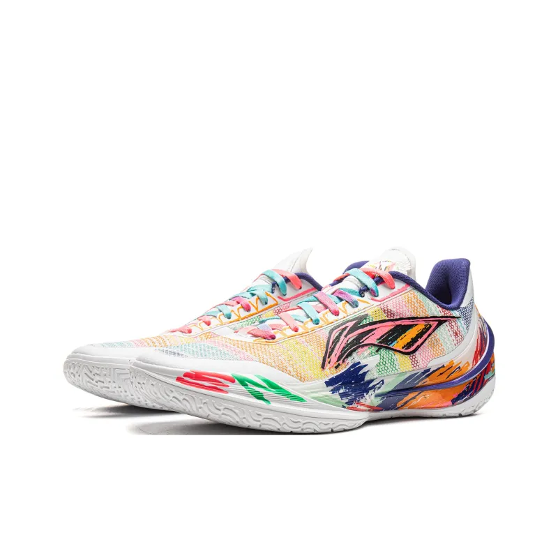 LINING Blade 5 V2 Basketball Shoes Men Low Top Multicolor-2