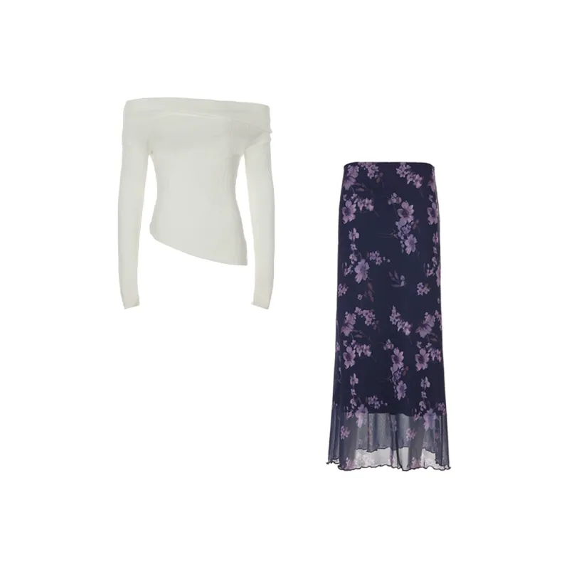 AURORA MUSE Two Piece Skirt Sets Women's-1
