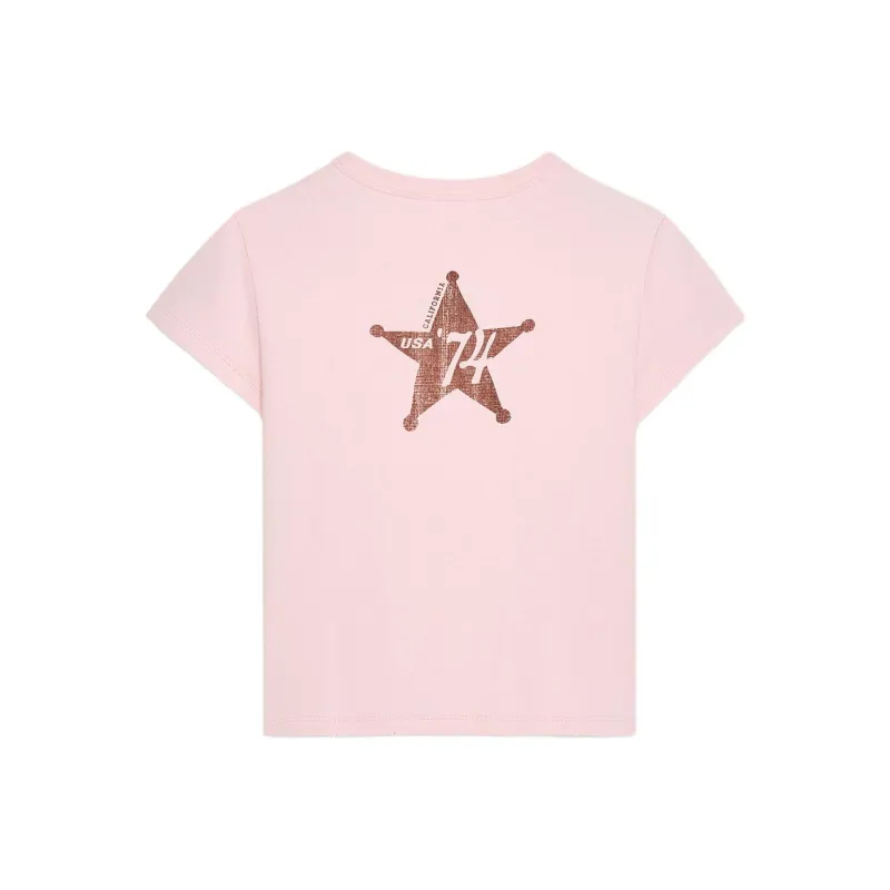 ZARA T Shirts Women's Pink-1