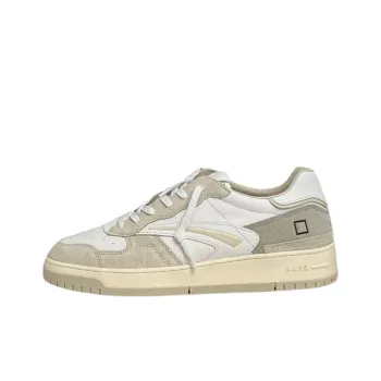 D.A.T.E Low Top Skateboard Shoes Men's White