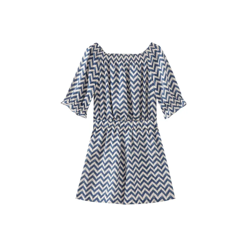 SHUIYUNJIAN Jumpsuits Women's Light Blue Floral-1