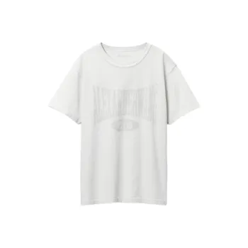 Alexander Wang Graphic Short Sleeve T shirt White