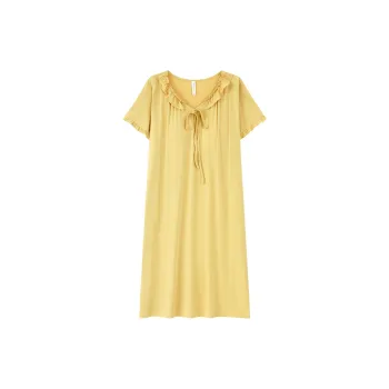 Pretty Lady Nightgown Women's Yellow