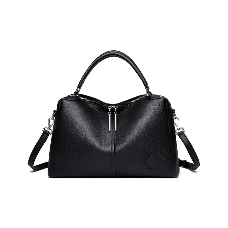Boniu Cow Leather Shoulder Bag, Crossbody Bag, Handbag Regular Women's Multicolor-0
