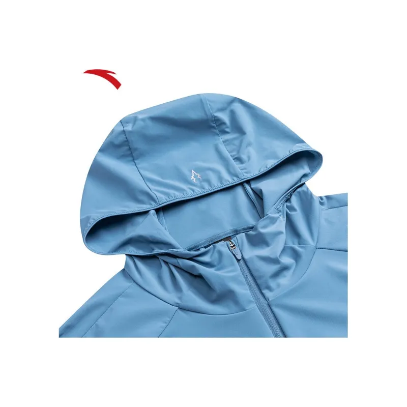 Anta Running Collection Jackets Coats Men's Morning Light Blue-2