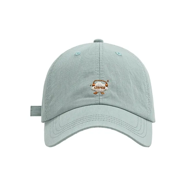 FREE RABBITⅡ Spring Summer Thin Cute Versatile Face Framing Baseball Caps Unisex-5