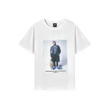 New Balance T Shirt Unisex White