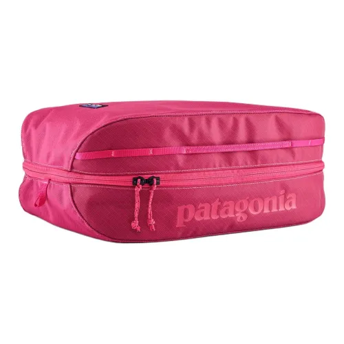 Patagonia Polyester Travel Storage Bag Unisex Bright Pink