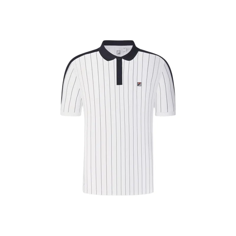 FILA SS25 Polo Shirt Men's White-0