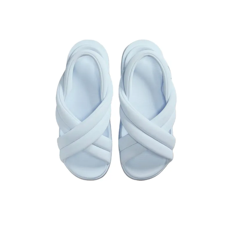 Nike Air Max Isla Sandal Blue Tint Metallic Silver Women's-2