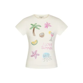 BETWEENAND T Shirts Women's