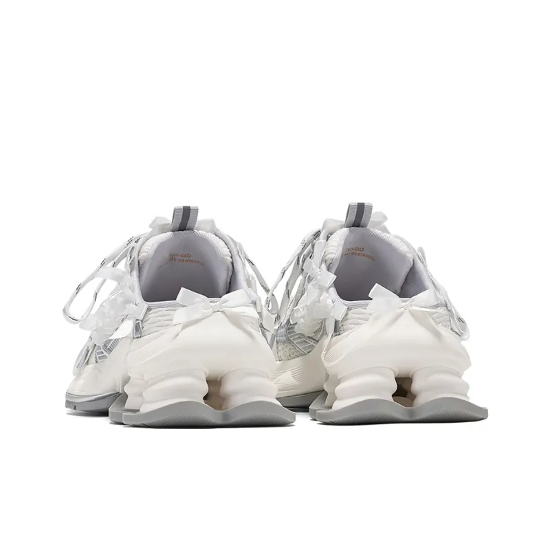 GG CC Abrasion Resistant Slip Resistant Closed Toe Slippers Women's Silver-3