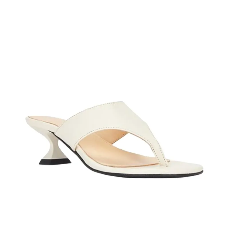 ALOHAS Flip Flops 5cm Women's White-2