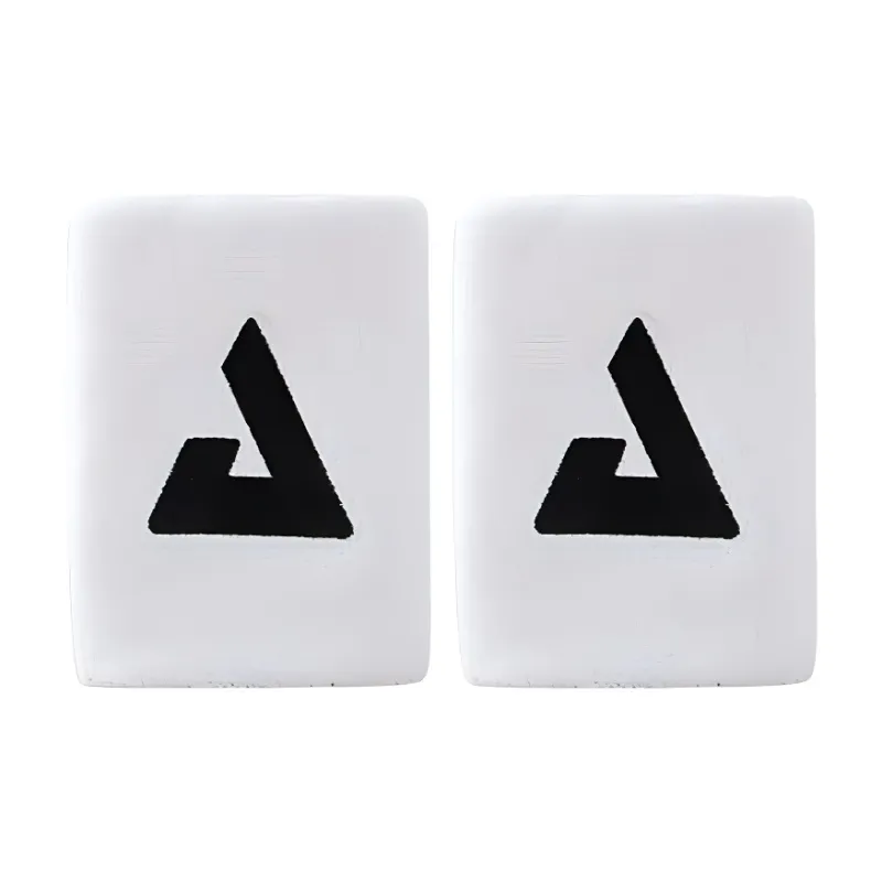 JOOLA Running Hiking Cycling Tennis Badminton Wristbands Protective White Unisex Basic Protective Equipment-0