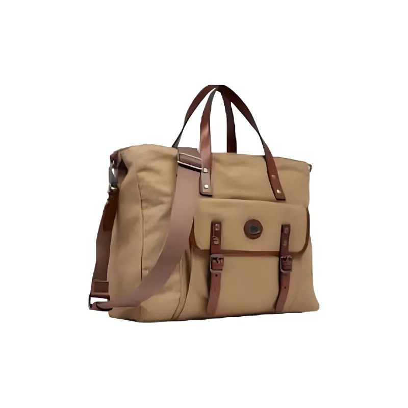 THE BRIDGE Recycled Cotton Briefcase Regular Women's Brown-1
