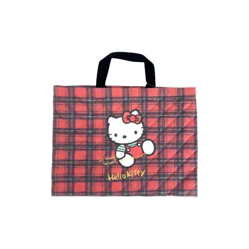 Sanrio Label Tote Bag, Shopping Bag, Handbag Kids' Red