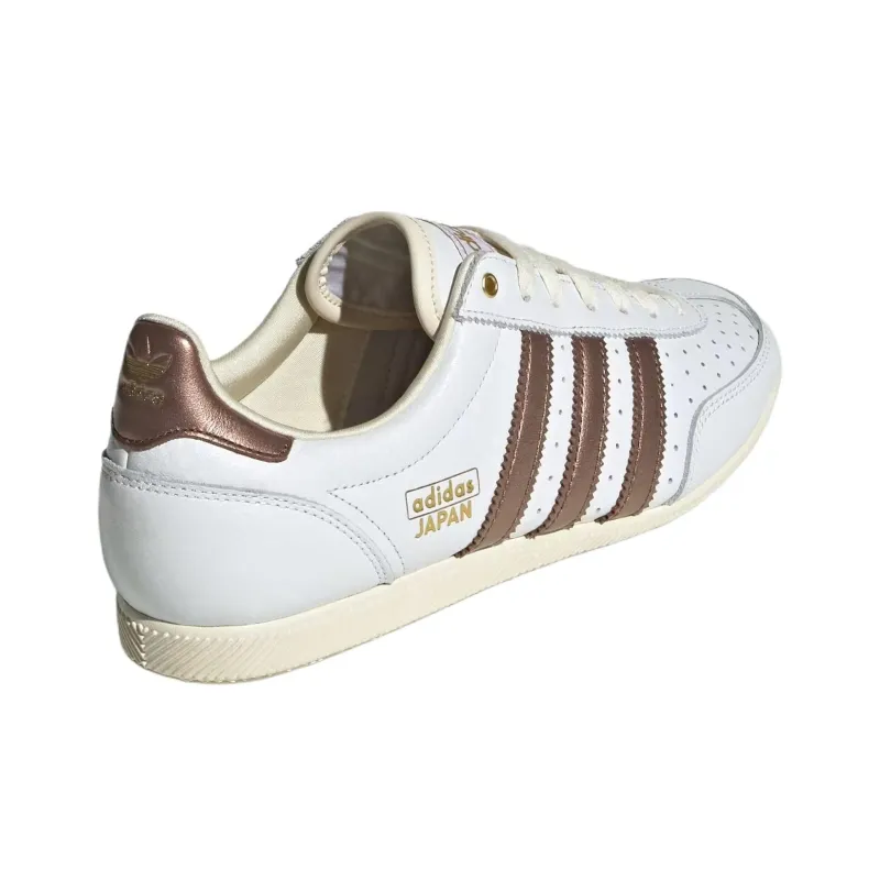 Adidas Originals JAPAN Abrasion Resistant Low Top Casual Shoes Women's White Brown-3