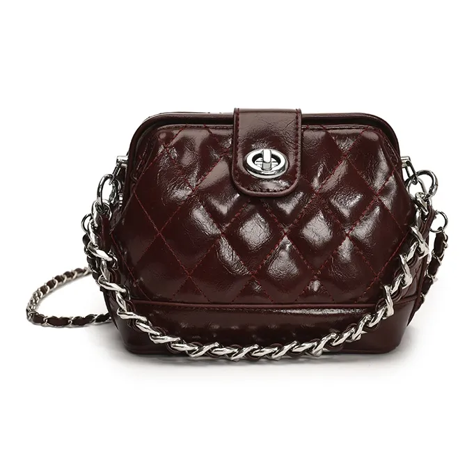 Teddy Bear Collection PU Shoulder Bag, Crossbody Bag Women's Silver/Ecru/Black/Red/Blue-18