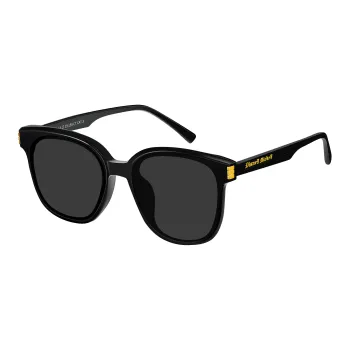 Disney Plate Frame Square Sunglasses Unisex Black