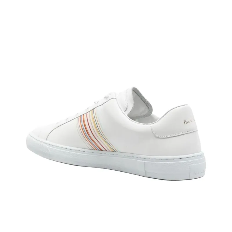 Paul Smith Hansen Low Top Skateboard Shoes Men's White-4