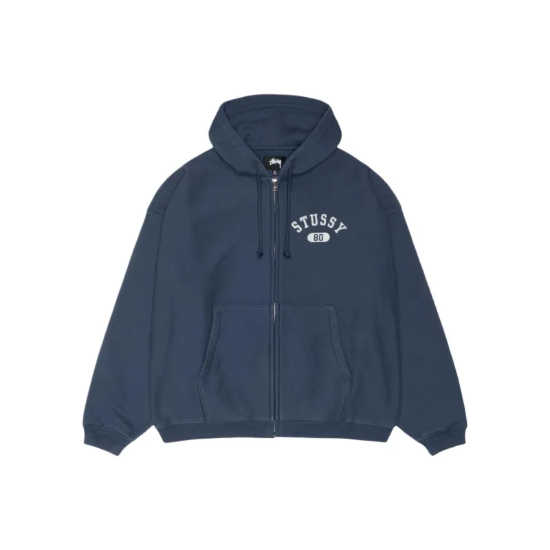 Stussy SS25 VARSITY ZIP HOODIE Sweatshirt Unisex-4