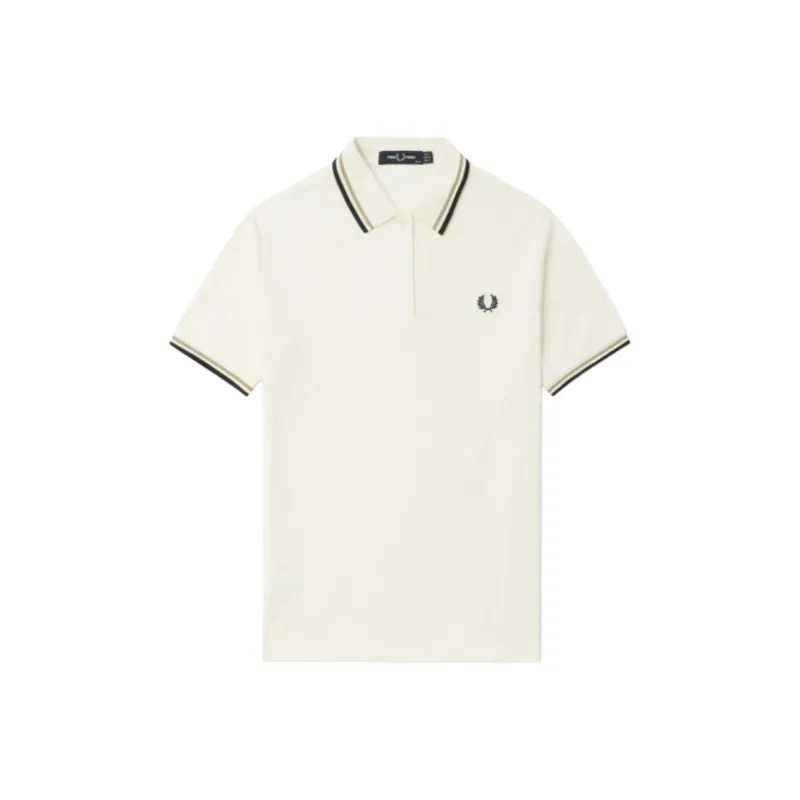 FRED PERRY Polo Shirts Women's Ivory-0