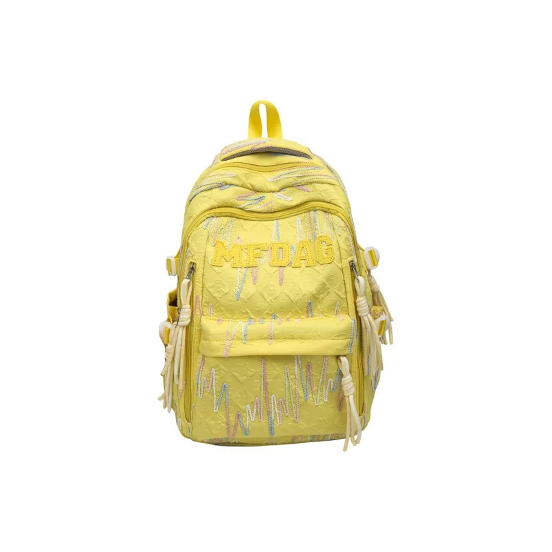 Elsvet Nylon Backpack Unisex Multicolor-7