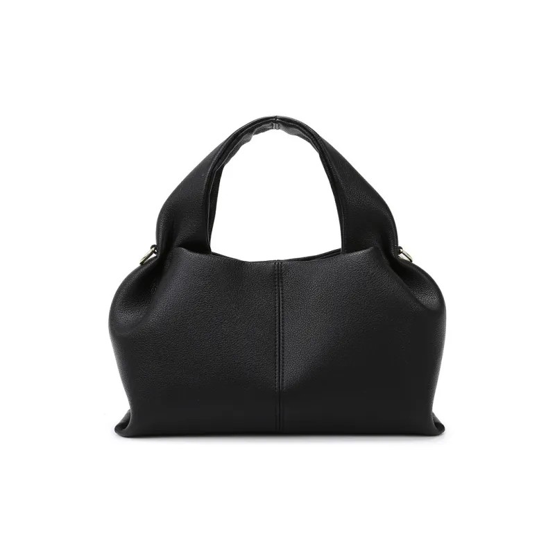 Boniu PU Crossbody One Shoulder Handbag Women's Gold Brown/Black/Elephant Gray-1