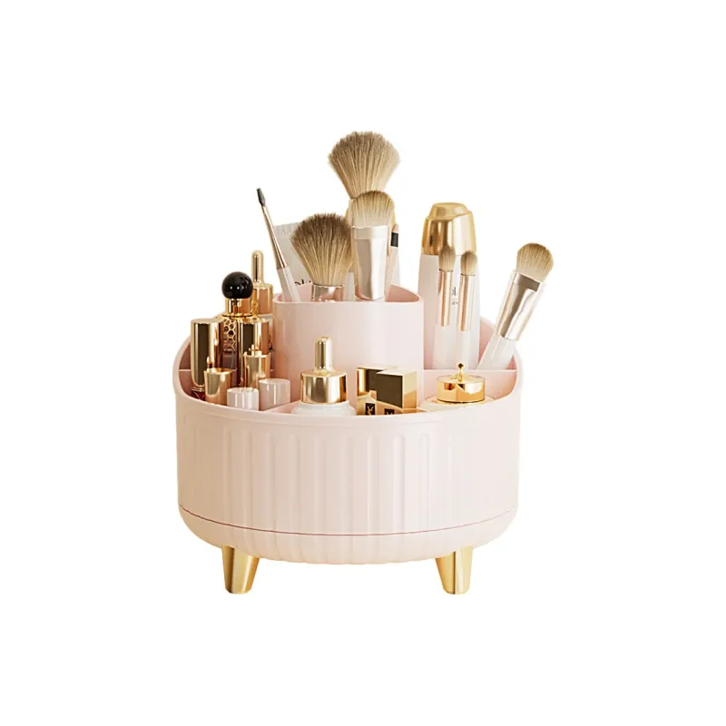 Future Maple Storage Box Make up Tools 360 Degrees Rotatable Organize Desktop Large Capacity-0