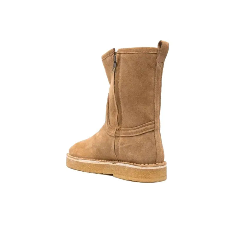 SOEUR Texas Ankle Boots Women's Brown-3