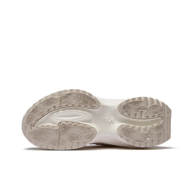 FILA FUSION BIANCO II Low Top Casual Shoes Women's Cream Ivory Gray-4