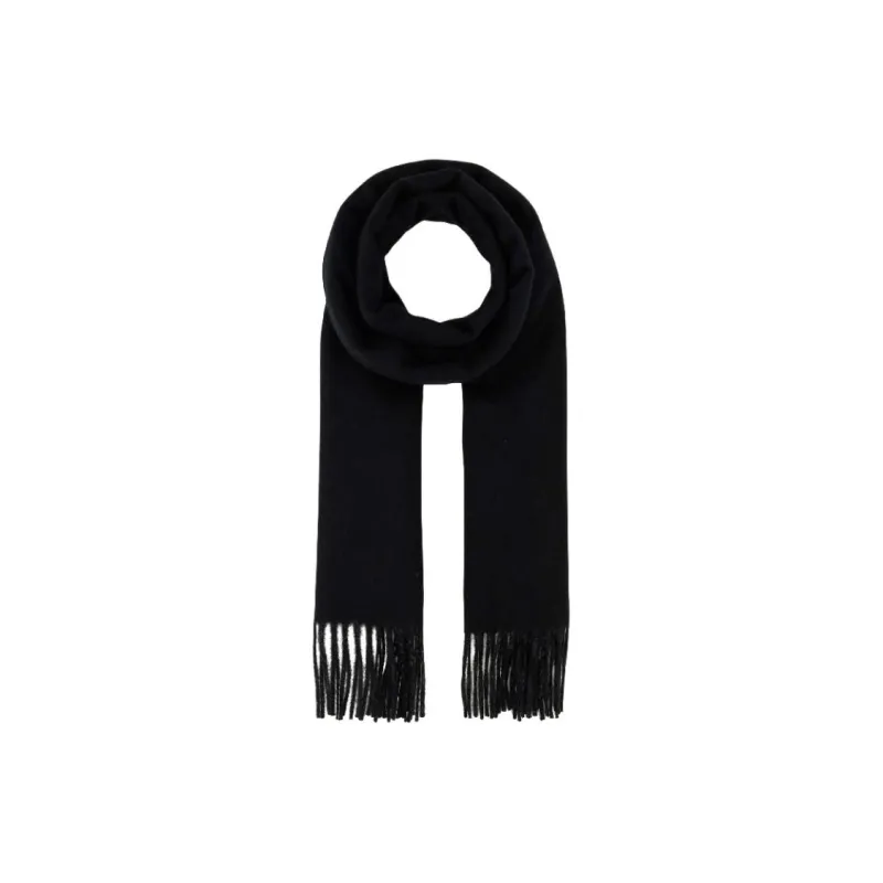 Burberry Cashmere Knit Scarves Unisex Black-0