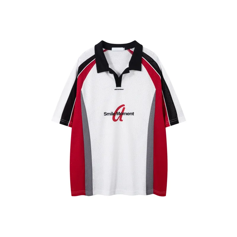 VINMUK T Shirts Unisex White Red-0