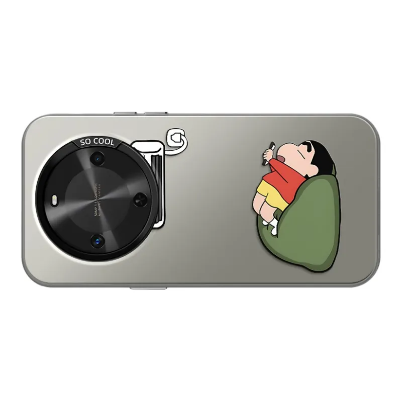 YAOCAI Acrylic Material Air Conditioner Shin Chan YH Phone Cases Compatibility With MVMOM 30/20 Trendy And Cool-4