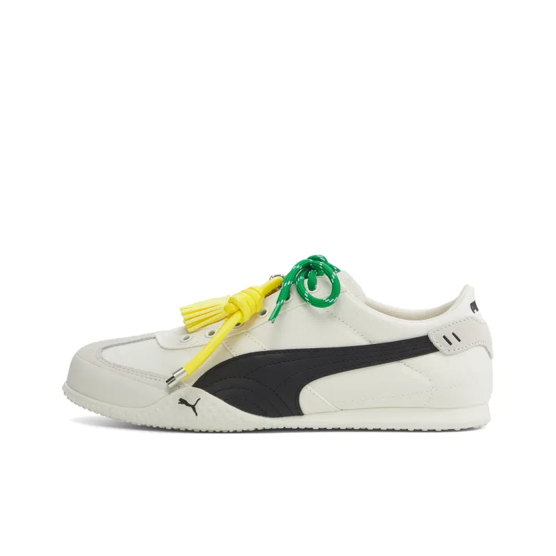 PUMA Bella UT Wear resistant And Lightweight Low Top Casual Shoes Unisex White Black-0
