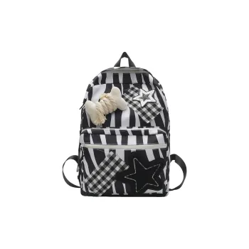 GOBLIN SHARKS 1759 Nylon Backpack Regular Women's Black/Brown