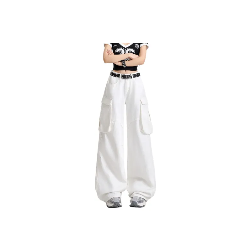 NHZN Jeans Women's White-0