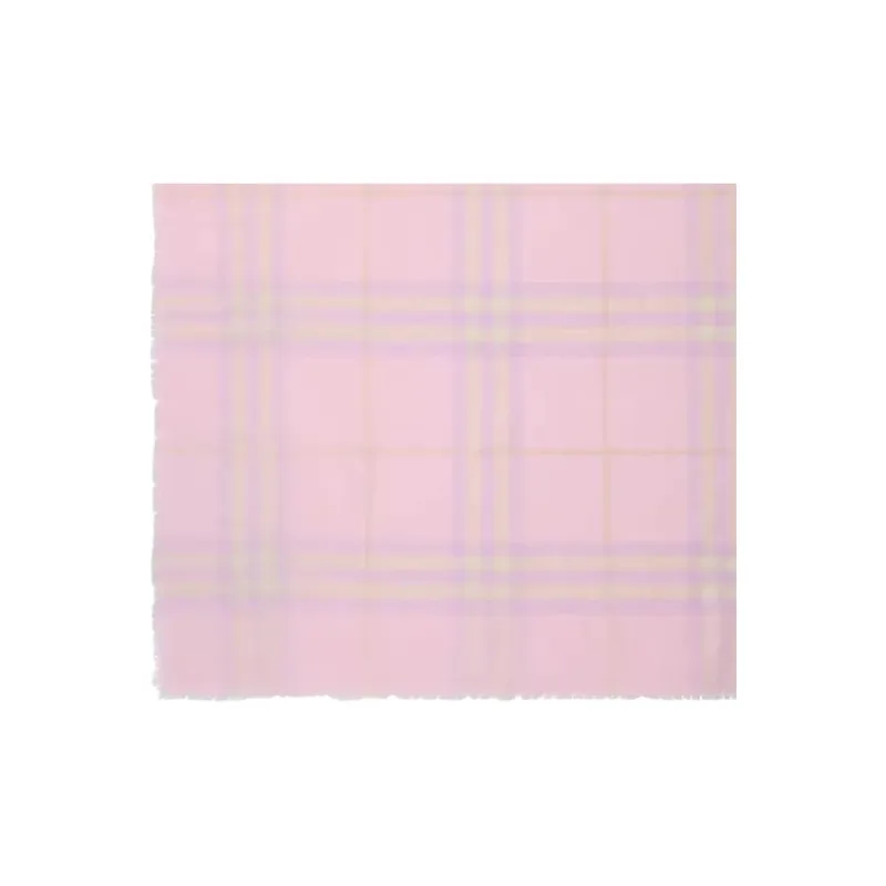 Burberry Check Wool Scarf-2