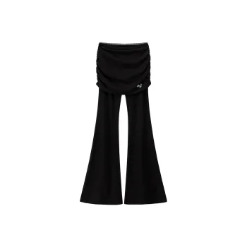 CHUU Casual Pants Women's Black
