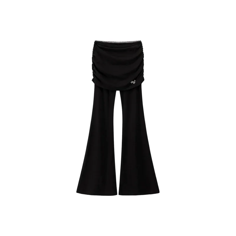 CHUU Casual Pants Women's Black-0