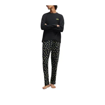 HUGO BOSS Pajama Set Men's Black