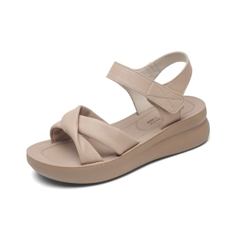 Cigna Beach Sandals Women's Apricot/Ecru-0
