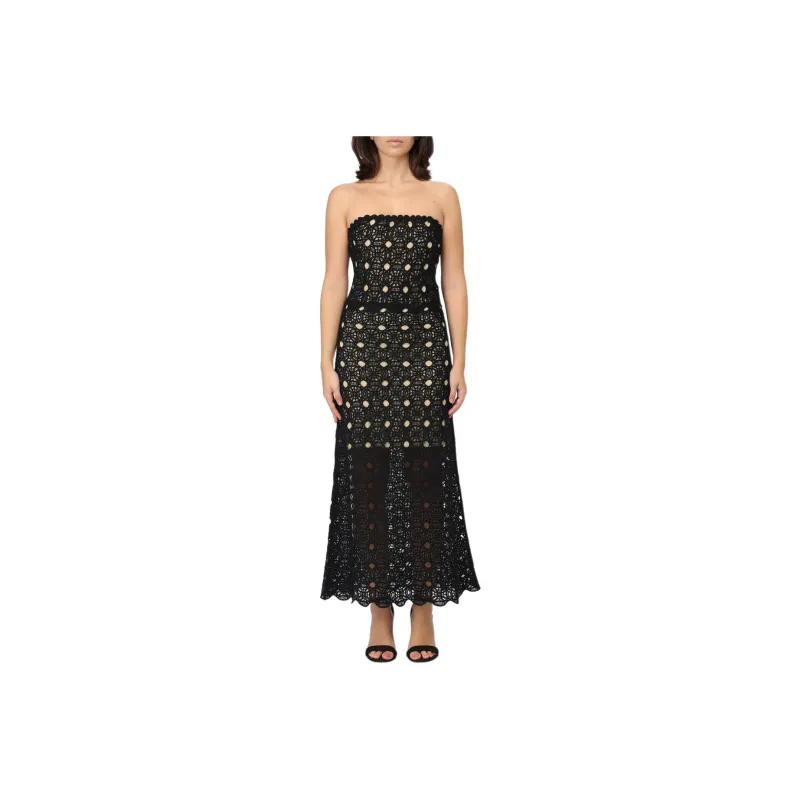 TWINSET MILANO Sleeveless Dress Women's Black-0