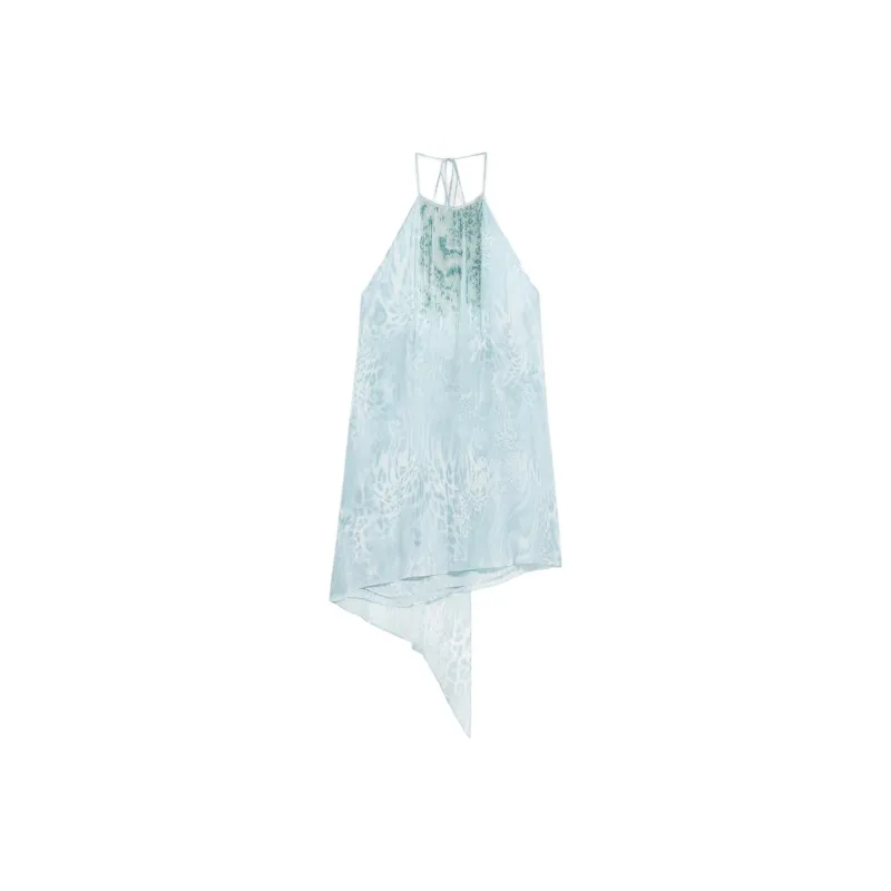 Blumarine Slip Dress Women's Blue-0