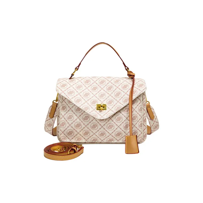 Boniu PVC Crossbody Handbag Women's Multicolor-0