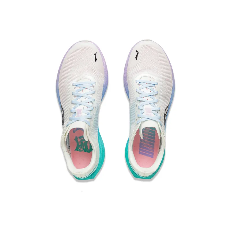 LiNing ZhuiFeng Cushioning, Breathable, Supportive Low Top Physical Fitness Test & Exam Running Shoes Men's White Green-3