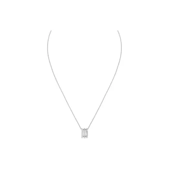 FRED 18K White Gold Necklaces Women's Silver