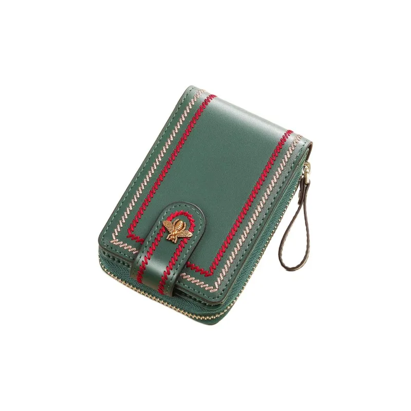 Gorora Cow Leather Document Bag 2 in 1 Card Holder Regular Unisex Jasper/Classic Black/Burgundy-5